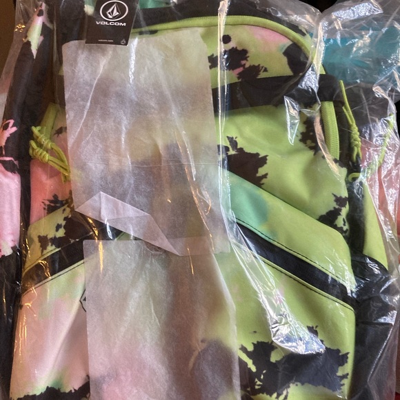 Volcom Academy Backpack Neon Multicolor - Picture 3 of 7